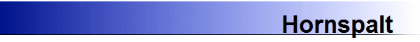 Hornspalt